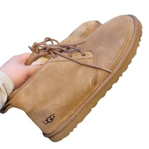 Ugg Chesnut Neumel Lace Up Suede Boots Men's Size US 12